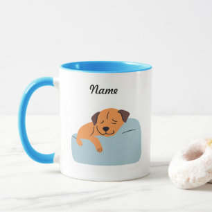 Sött Hund Anpassningsbart-Namn Mugg
