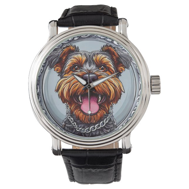 Sött Hund Armbandsur (Framsida)