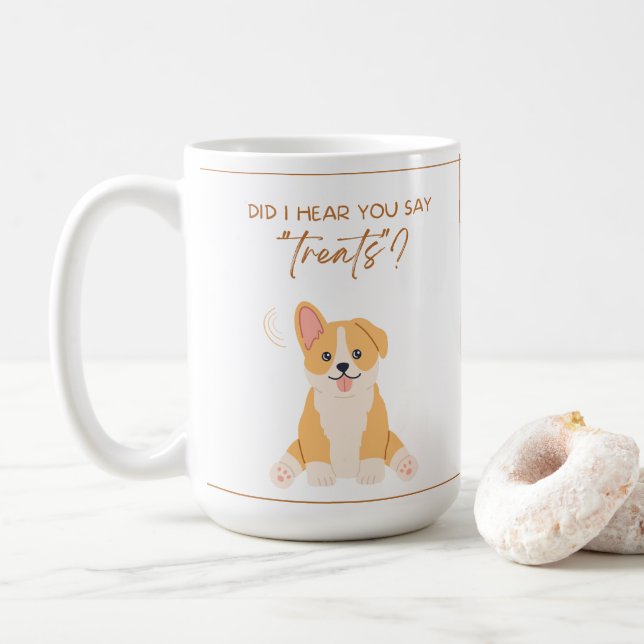 Sött Hund Koppar Design (Med munk)