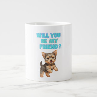Sött Hund Mugg Jumbo Mugg