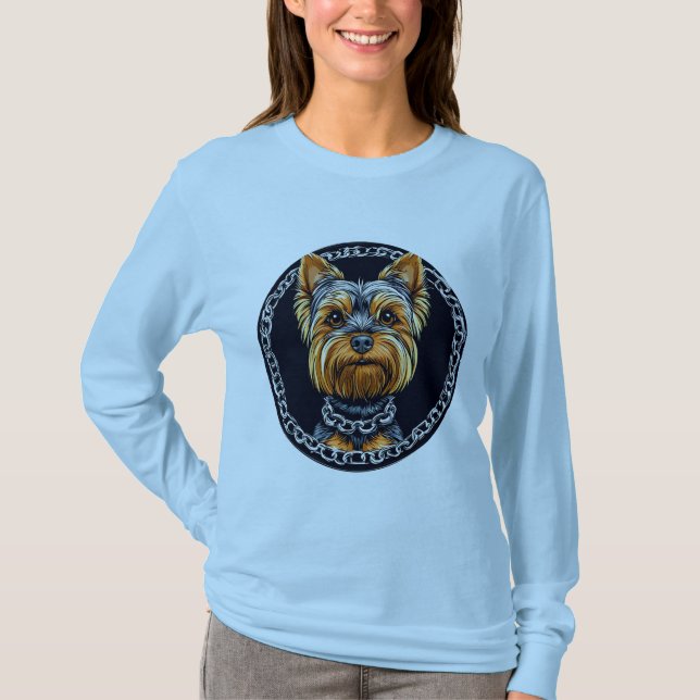 Sött Hund T Shirt (Framsida)