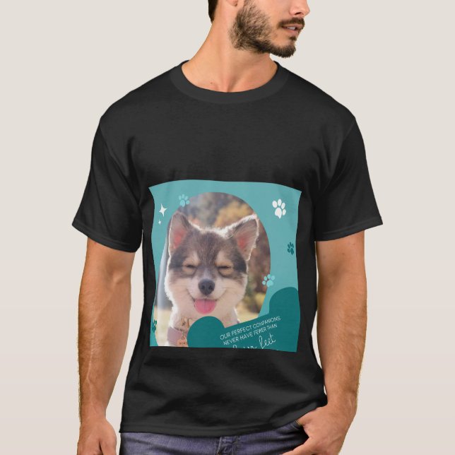 Sött Hund T Shirt (Framsida)
