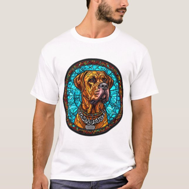 Sött Hund T Shirt (Framsida)