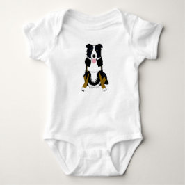 Sött hunddesign. baby body t shirt