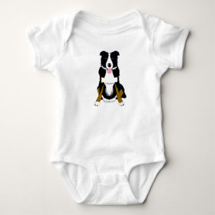Sött hunddesign. baby body t shirt