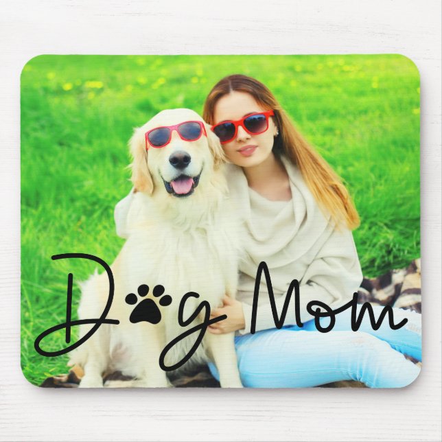 Sött Hundmamma Foto Musmatta (Framsidan)
