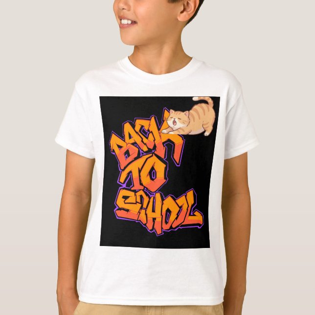 Sött husdjur kattälskare design t-shirt (Framsida)