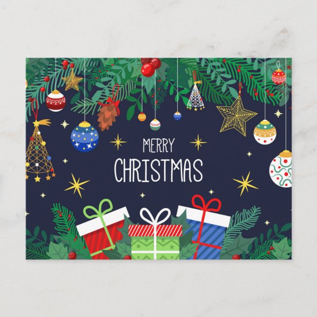 Sött jul vykort (Framsida)