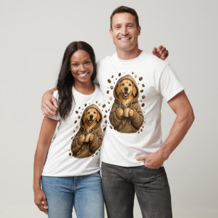 Sött Kaffe för Hundälskare T Shirt