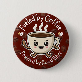 Sött kaffetema knapp