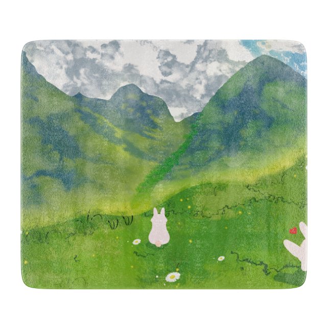 Sött Kaninpar i Mountain View (Framsidan)