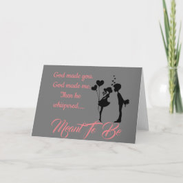 Sött Kärlek-kort Helgkort