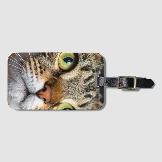 Sött katt bagagebricka (Framsida horisontal)