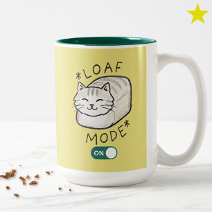 Sött Katt Doodle Lutfyllnad Läge PÅ Meme Mugg