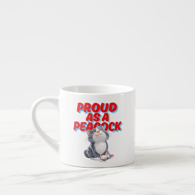 Sött Katt  Espressomugg (Vänster)