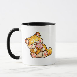 Sött Katt Glass Mugg