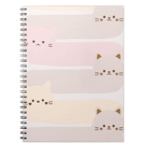 Sött katt pastel färg rosa gul brun design