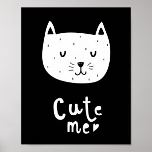 Sött katt poster