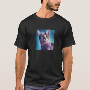 Sött kattansikte söt kattunge katt kattdjur mjau h t shirt