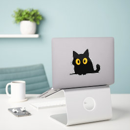 Sött Kattdekal – Bedårande Design Klistermärken