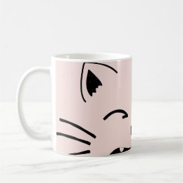 Sött kattdesign | Bedårande kattkonst Kaffemugg