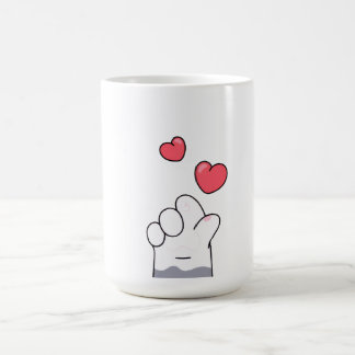 Sött Kattklo Luffar Kaffemugg