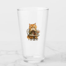 sött kattljus, rolig kattetikett, fantasifull katt