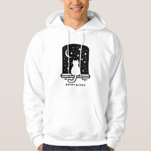 Sött katttröja Koherent minimalistisk design Hoodie