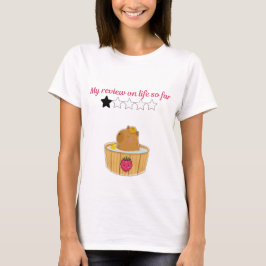 Sött kawaii kapibarer seriesdesign t shirt