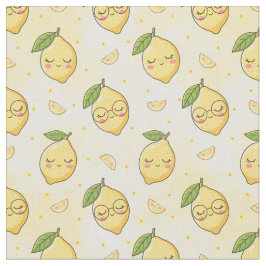 Sött Kawaii Sommar Frukt Mönster, Söt Vattenfärg Tyg