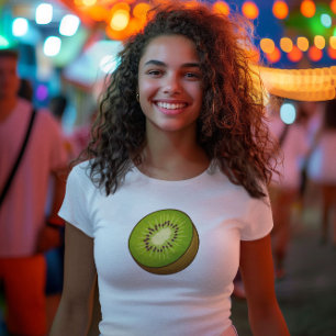 sött kiwi grönt sommarestetiskt t shirt