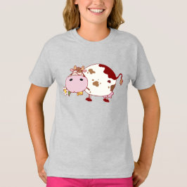 Sött ko design gård liv nötkreatur älskar gåva dju t shirt
