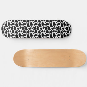 Sött Ko Djurtryck Mini Skateboard Bräda 18,5 Cm