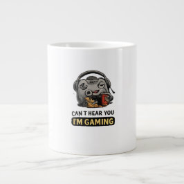 Sött konstigt humor grafisk mugg jumbo mugg