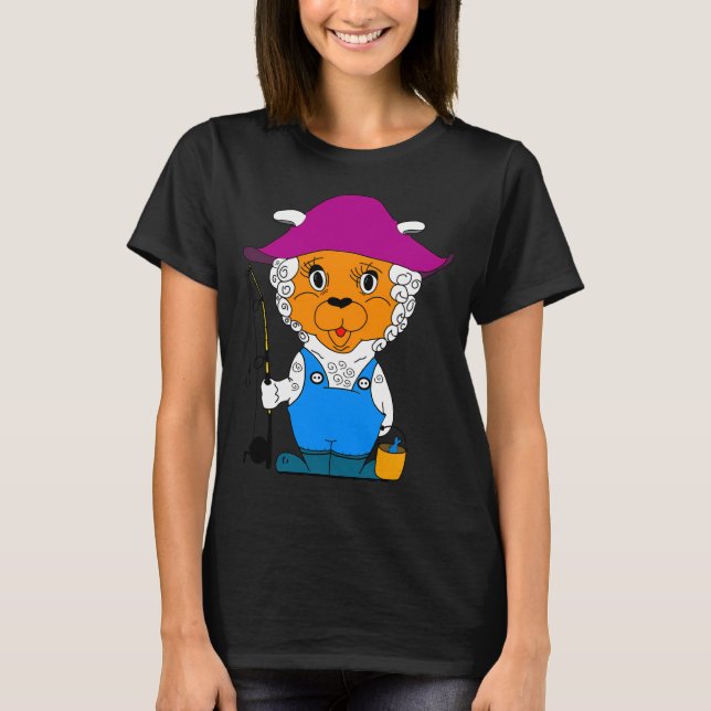 Sött lamm t shirt (Framsida)