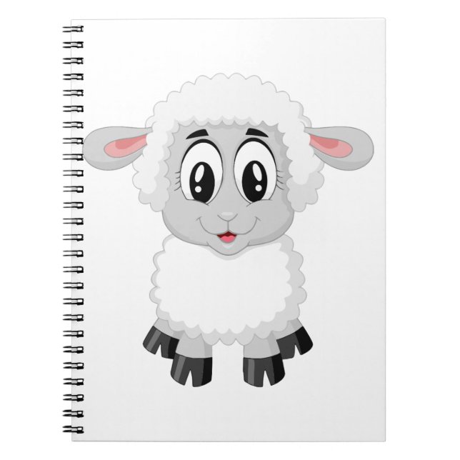 Sött lantgårdslamm anteckningsbok (Framsidan)