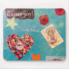 Sött lite glädjande musblock musmatta