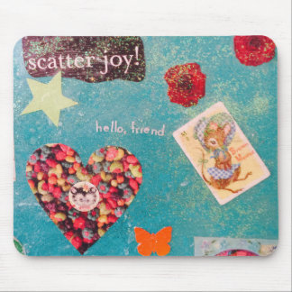 Sött lite glädjande musblock musmatta