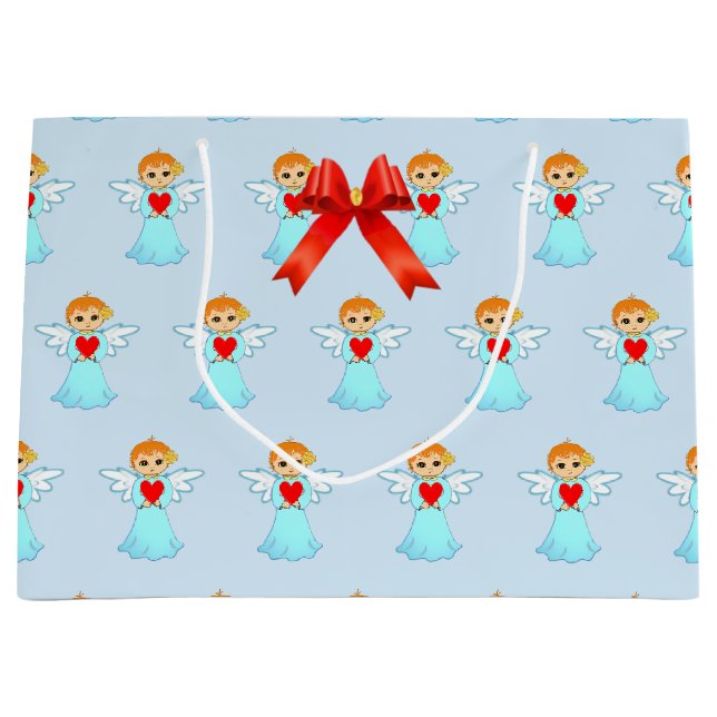 Sött litet änglamönster (Framsidan)