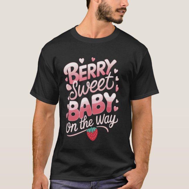 Sött litet barn på väg t shirt (Framsida)