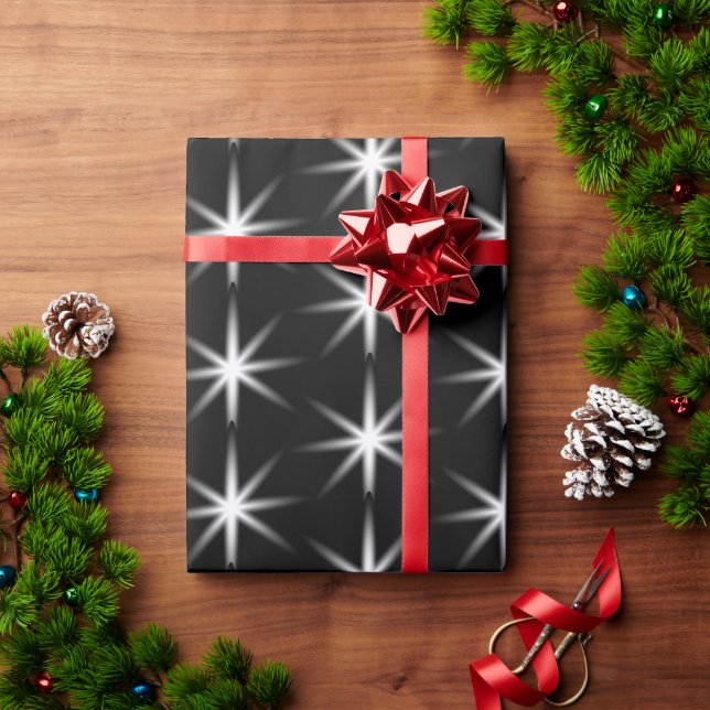 sött, litet, färglöst hjärta presentpapper (Julgåva)