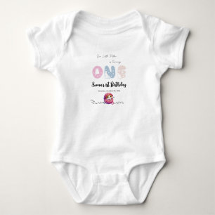 Sött litet kattunge 1-årsdag t shirt