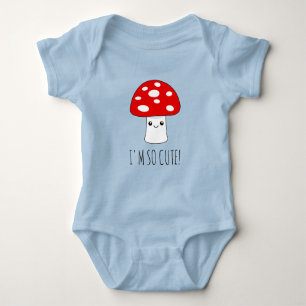Sött litet Kawaii svamp ritande T Shirt