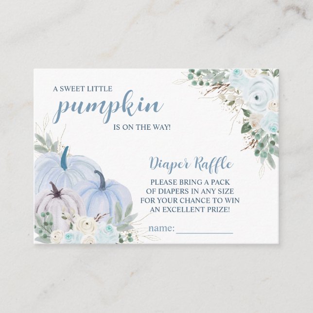 Sött litet knumpkin Högre babyskabinett Tilläggskort (Framsida)