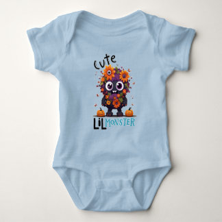 Sött litet monster t shirt