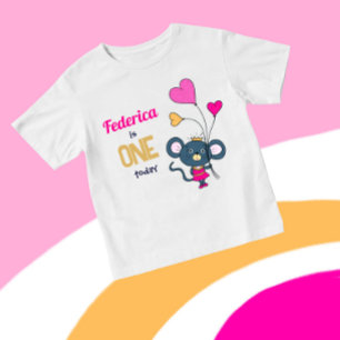 Sött litet mus t shirt