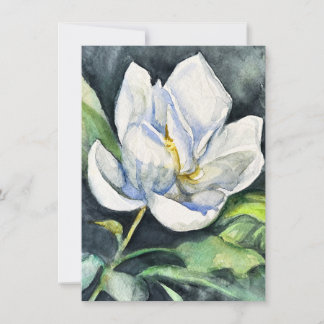 Sött Magnolia-Helgdag-kort från september Julkort