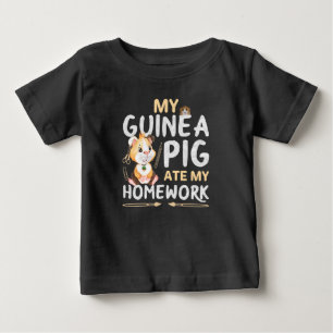 Sött Marsvin åt Min Läxor T Shirt