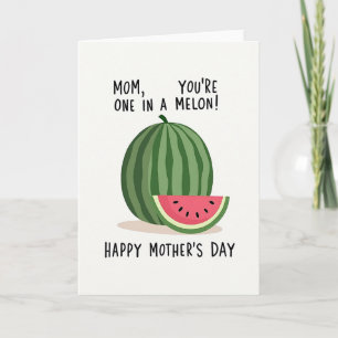 Sött Melon MorsdagsKort Kort