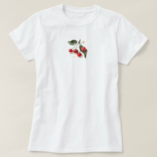 Sött Minimalistiskt estetiskt färsk körsbär T Shirt